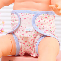 Cotton Cartoon Printed Cloth Diaper Washable Baby Diaper