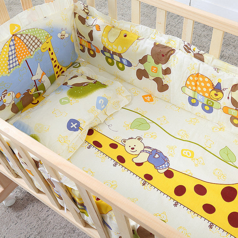 Baby Crib Mattress Cotton Five-piece Removable And Washable
