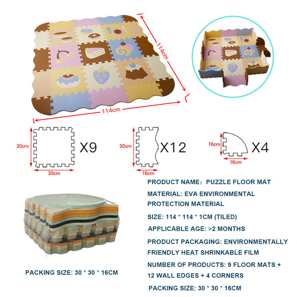 Baby Crawling Mat  Splicing Floor Mat