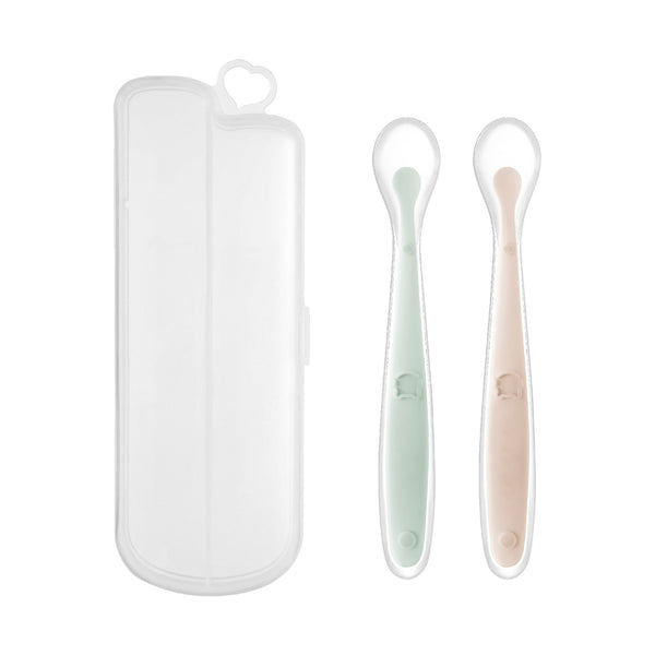 Baby Food Supplement Silicone Spoon