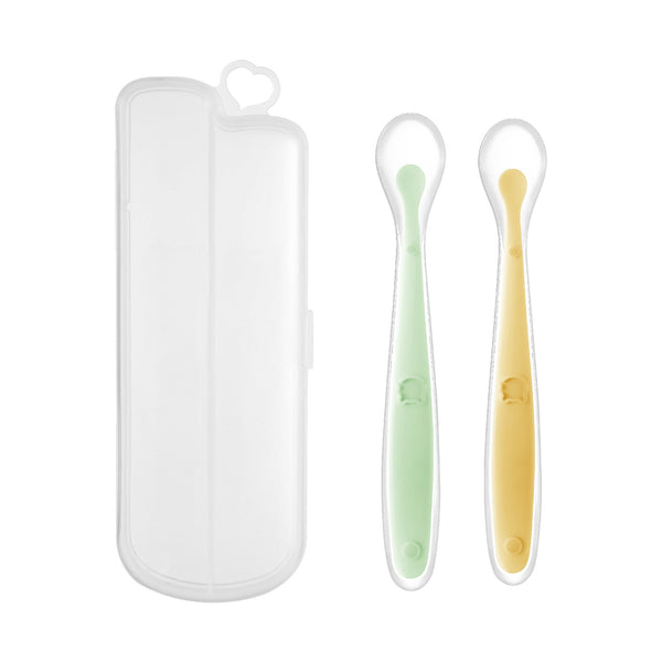 Baby Food Supplement Silicone Spoon
