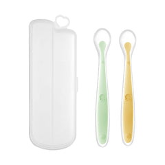Baby Food Supplement Silicone Spoon