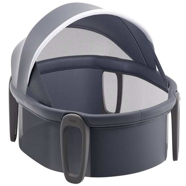 VEVOR Portable Baby Bassinet On-The-Go Folding Baby Dome With Canopy And Toys