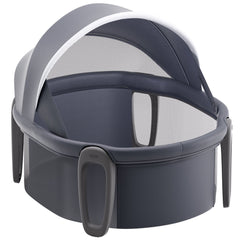 VEVOR Portable Baby Bassinet On-The-Go Folding Baby Dome With Canopy And Toys