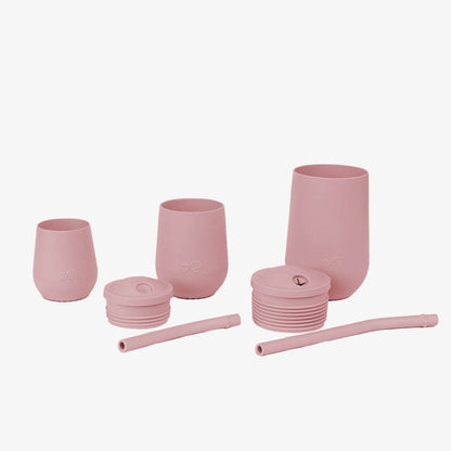 ezpz Developmental Cup Set – Silicone Training Cups (Open Cup & Straw Cup)
