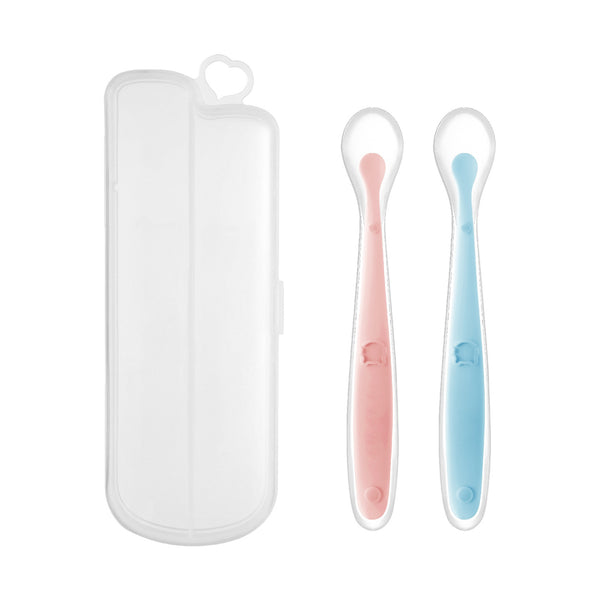Baby Food Supplement Silicone Spoon